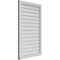 Ekena Millwork Vertical Surface Mount PVC Gable Vent w/ 2"W x 2"H , Brickmould Sill Frame, 26"W x 42"H GVPVE26X4203SN - alternate 4